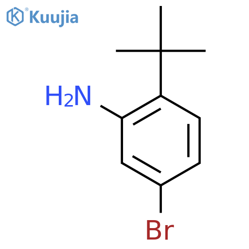 5-bromo-2-tert-butylaniline structure