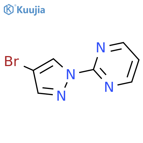 2-(4-Bromo-1H-pyrazol-1-yl)pyrimidine structure