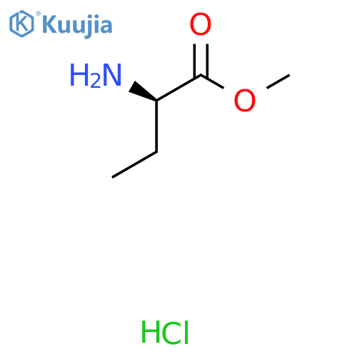 methyl (2R)-2-aminobutanoate;hydrochloride structure