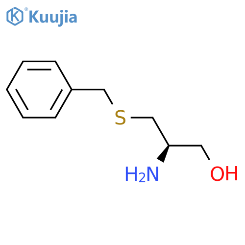 (2R)-2-amino-3-benzylsulfanylpropan-1-ol structure