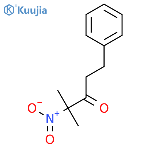 3-Pentanone, 4-methyl-4-nitro-1-phenyl- structure