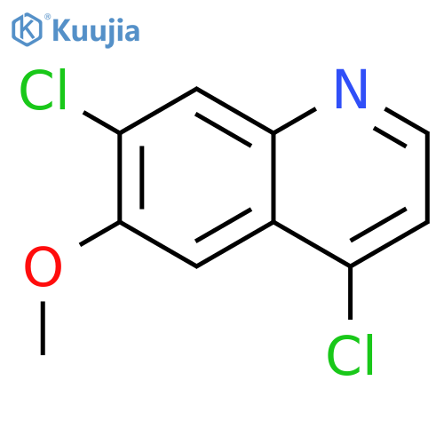 4,7-Dichloro-6-methoxyquinoline structure