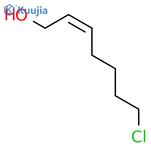 2-Hepten-1-ol, 7-chloro-, (Z)- structure