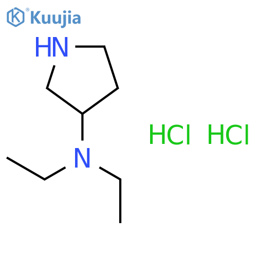 (S)-N,N-Diethylpyrrolidin-3-amine dihydrochloride structure