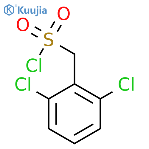 (2,6-Dichlorophenyl)methanesulfonyl chloride structure