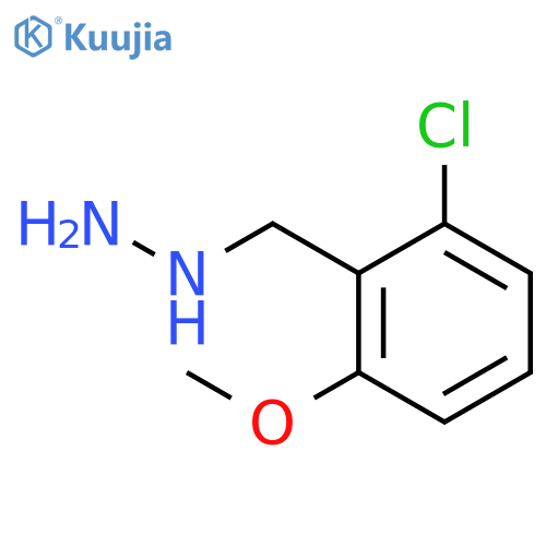 (2-chloro-6-methoxyphenyl)methylhydrazine structure