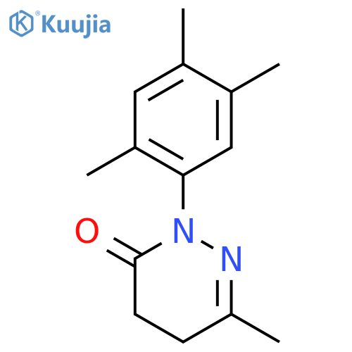 6-Methyl-2-(2,4,5-trimethylphenyl)-4,5-dihydropyridazin-3(2H)-one structure