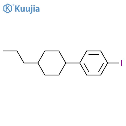 Benzene,1-iodo-4-(4-propylcyclohexyl)- structure