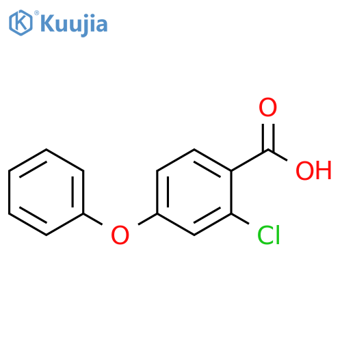 Benzoic acid, 2-chloro-4-phenoxy- structure