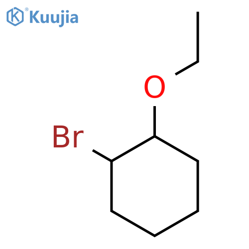 1-Bromo-2-ethoxycyclohexane structure