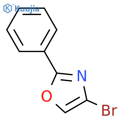 4-bromo-2-phenyl-1,3-oxazole structure
