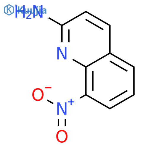 8-Nitroquinolin-2-amine structure