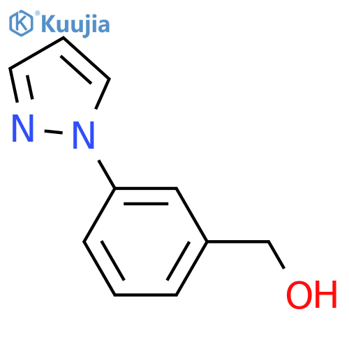 3-(1H-Pyrazol-1-yl)phenylmethanol structure