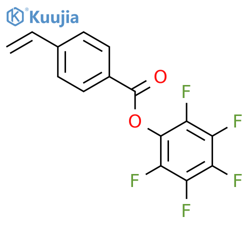 Pentafluorophenyl 4-vinylbenzoate structure
