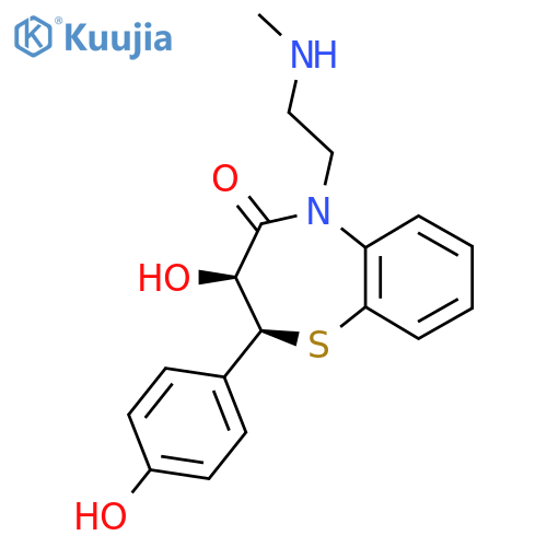 Deacetyl-N,O-didemethyldiltiazem structure