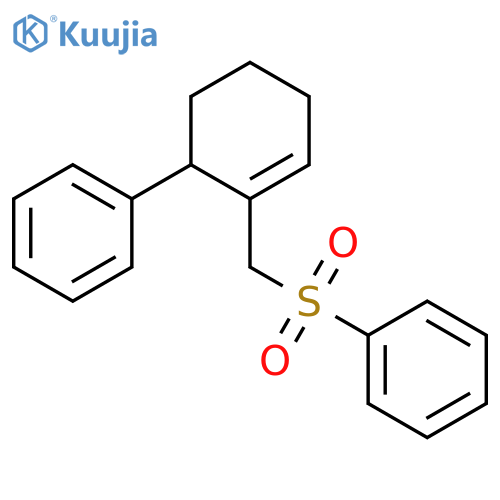 Benzene, [[(6-phenyl-1-cyclohexen-1-yl)methyl]sulfonyl]- structure