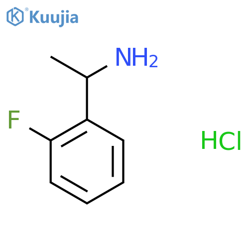 1-(2-Fluorophenyl)ethanamine hydrochloride structure