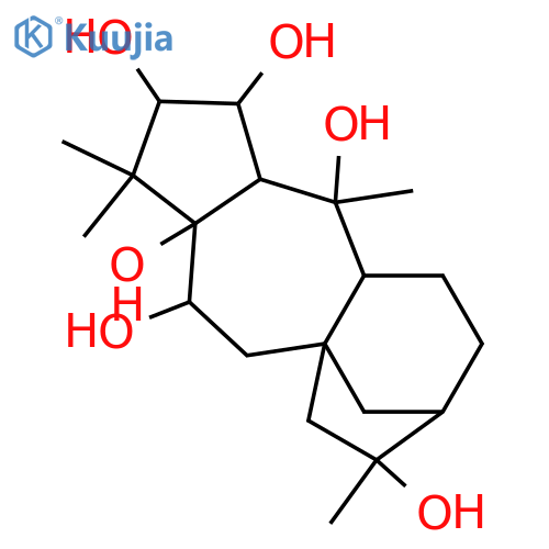 2,3,5,6,10,16-Grayanotoxanehexol; (1α,2β,3β,5β,6β,10α,16α)-form structure