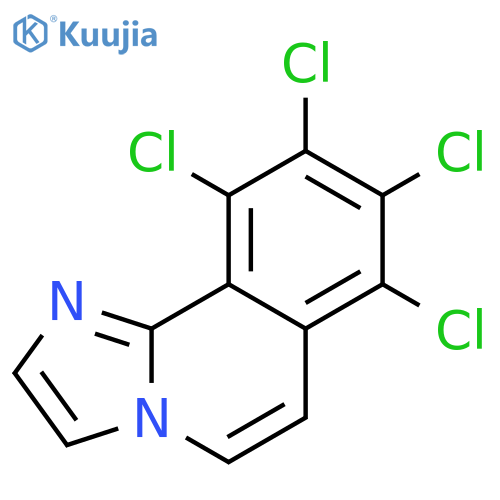 IMIDAZO[2,1-A]ISOQUINOLINE, 7,8,9,10-TETRACHLORO- structure