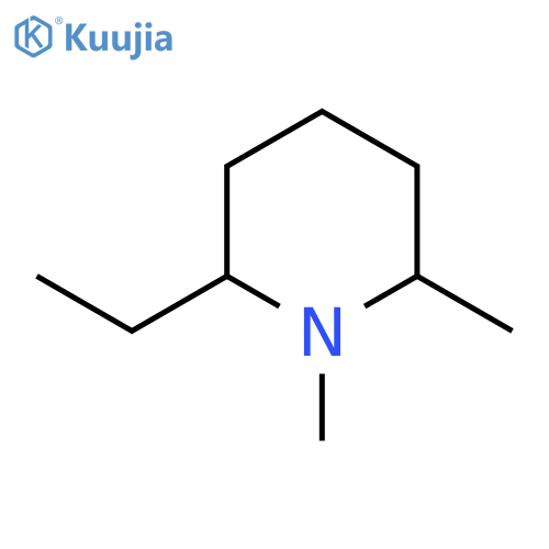 2-Ethyl-1,6-dimethyl-piperidine structure