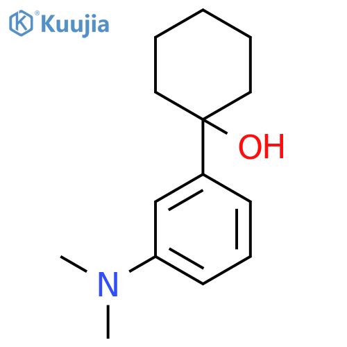 Cyclohexanol, 1-[3-(dimethylamino)phenyl]- structure