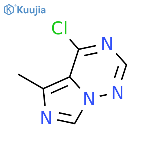 4-chloro-5-methylimidazo[4,3-f][1,2,4]triazine structure
