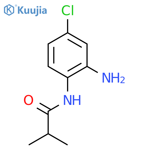 N-(2-amino-4-chlorophenyl)-2-methylpropanamide structure