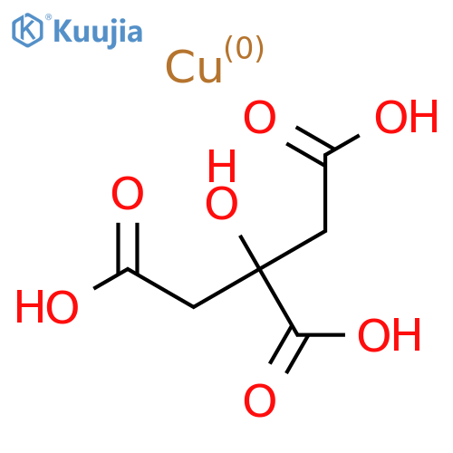 Cupric Citrate structure