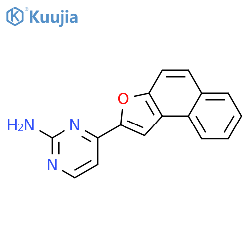 4-NAPHTHO[2,1-B]FURAN-2-YL-2-PYRIMIDINAMINE structure