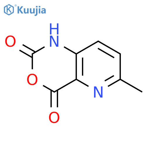 6-methyl-2H-Pyrido[3,2-d][1,3]oxazine-2,4(1H)-dione structure
