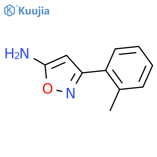 3-o-Tolylisoxazol-5-amine structure