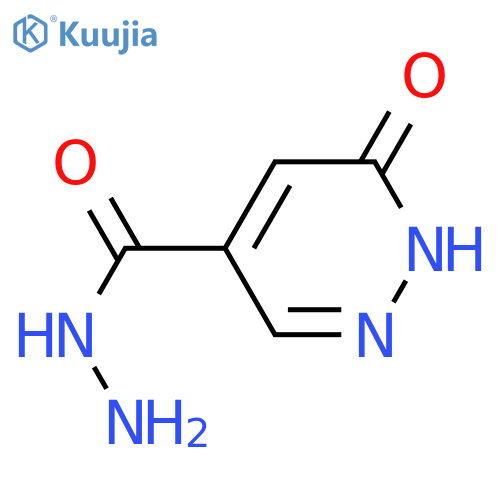 6-Oxo-1,6-dihydropyridazine-4-carbohydrazide structure