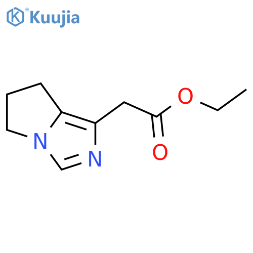 6,7-dihydro-5H-Pyrrolo[1,2-c]imidazole-1-acetic acid ethyl ester structure