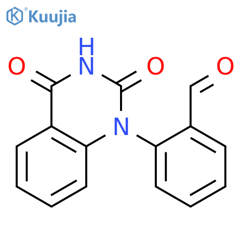 2-(3,4-Dihydro-2,4-dioxo-1(2H)-quinazolinyl)benzaldehyde structure