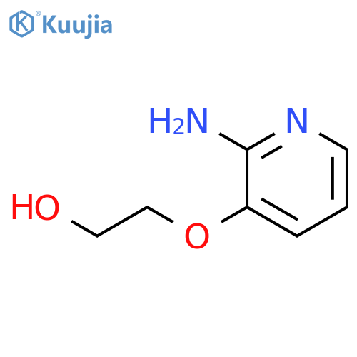 2-[(2-amino-3-pyridinyl)oxy]-Ethanol structure