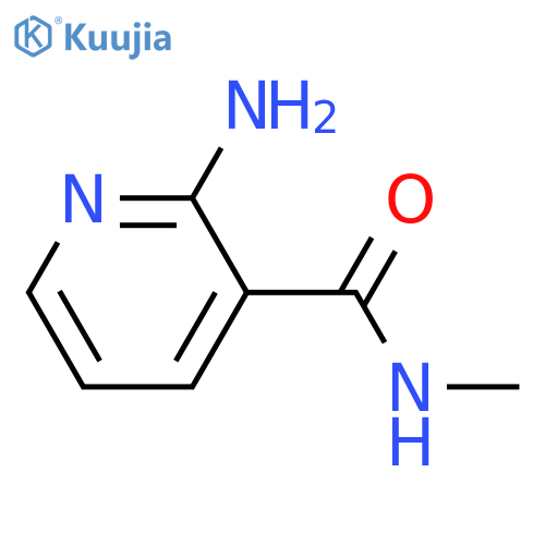 2-amino-N-methylpyridine-3-carboxamide structure