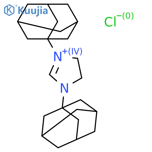 1,3-Di(1-adamantyl)-4,5-dihydro-1H-imidazolium Chloride structure
