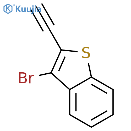 3-bromo-2-ethynyl-1-benzothiophene structure
