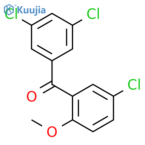 Methanone,(5-chloro-2-methoxyphenyl)(3,5-dichlorophenyl)- structure