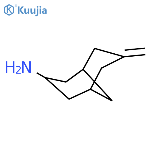 Bicyclo[3.3.1]nonan-3-amine, 7-methylene- structure