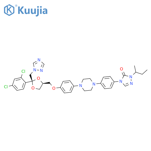 (2R,4S)-Itraconazole (Mixture of Diastereomers) structure