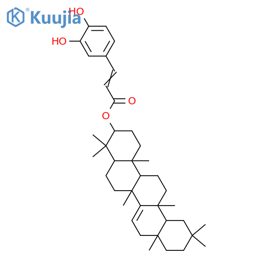 14-Taraxeren-3-ol; 3α-form, O-(3,4-Dihydroxy-E-cinnamoyl) structure
