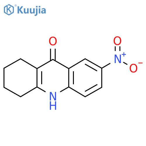 7-Nitro-1,3,4,10-tetrahydroacridin-9(2H)-one structure