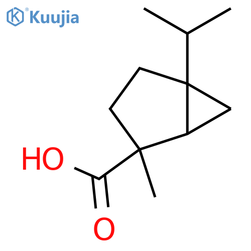 2-methyl-5-(propan-2-yl)bicyclo3.1.0hexane-2-carboxylic acid structure