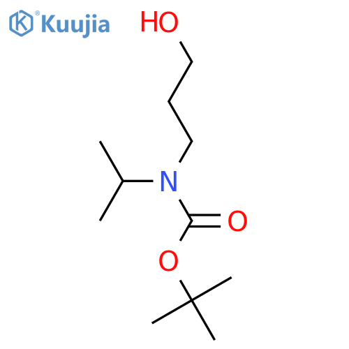 (3-Hydroxy-propyl)-isopropyl-carbamic Acid tert-butyl ester structure