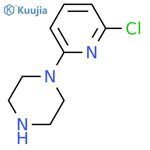 1-(6-Chloropyridin-2-yl)piperazine structure