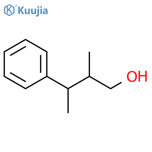 Benzenepropanol, β,γ-dimethyl- structure