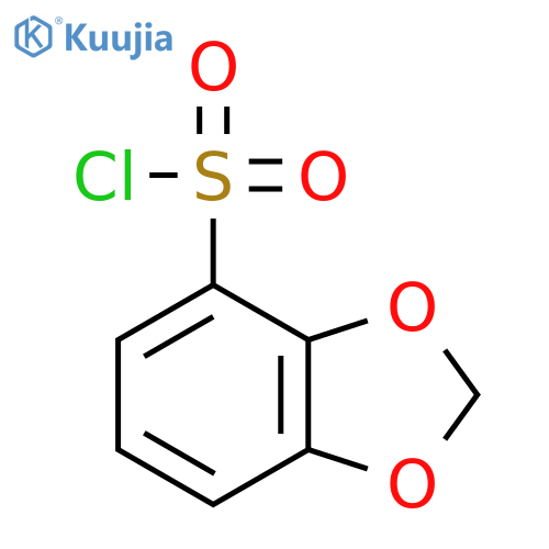 2H-1,3-benzodioxole-4-sulfonyl Chloride structure