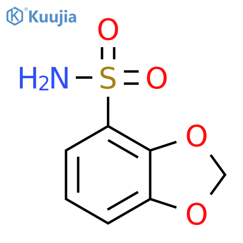 1,3-Benzodioxole-4-sulfonamide structure