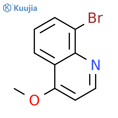 8-Bromo-4-methoxyquinoline structure